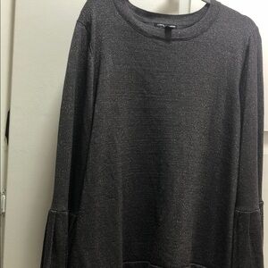 Elegant Gray Women's Top
